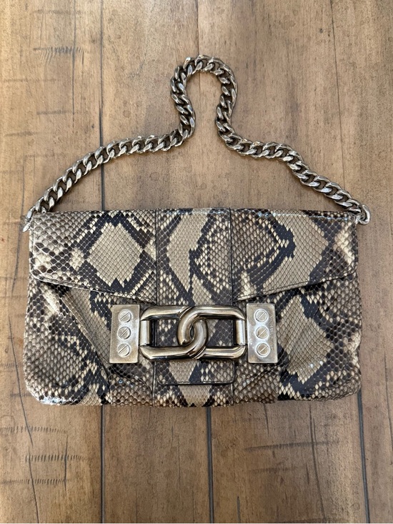 Michael Kors Handbags - Michael Kors Snakeskin Shoulder Bag